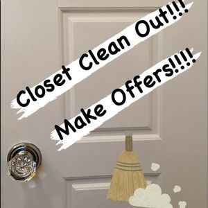 Make Offers! Clearing Closet Cleanout!